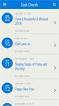 Mobile Screenshot of geetchords.com